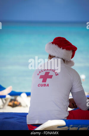 stunning beaches of varadero,cuba Stock Photo