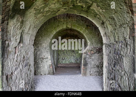 Arches, lime kiln, Holy Island, England, United Kingdom Stock Photo