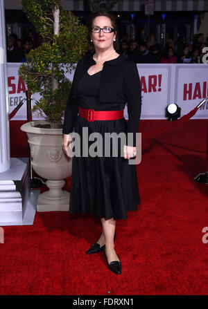 Westwood, California, USA. 1st Feb, 2016. Jillian Armenante arrives for the premiere of the film 'Hail, Caesar' at the Village theater. Credit:  Lisa O'Connor/ZUMA Wire/Alamy Live News Stock Photo