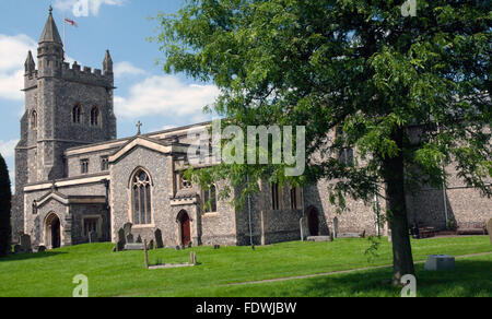 Amersham, St Mary Church, Chiltern Hills, Buckinghamshire, England, Stock Photo