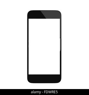 Smart phone with blank screen Stock Photo