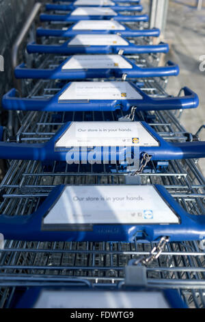 Lidl Supermarket Arnold,Nottingham,UK. Stock Photo