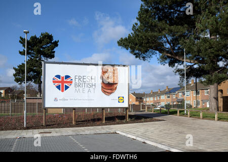 Lidl Supermarket Arnold,Nottingham,UK. Stock Photo