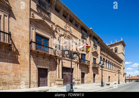 Soria, Spain, the Palacio de los Condes de Gomara Stock Photo