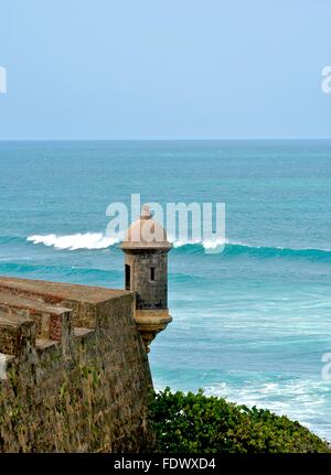 Castillo San Felipe del Morro in Old San Juan, Puerto Rico Stock Photo