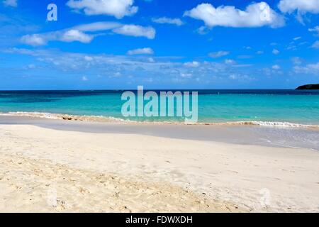 Flamenco beach on Culebra island, Puerto Rico Stock Photo