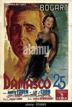 Sirocco - Italian Movie Poster Stock Photo