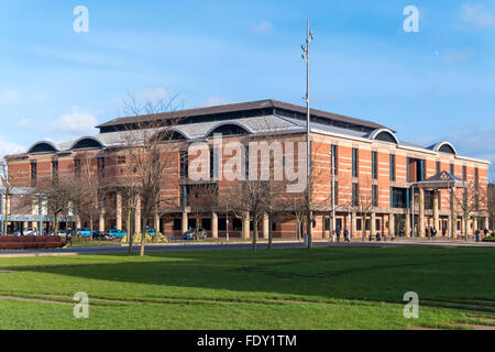 Teesside Combined Law Courts including Crown Court at Middlesbrough sunny winter day Stock Photo