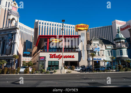 Las Vegas Nv October 10 Dennys Stock Photo 626090522