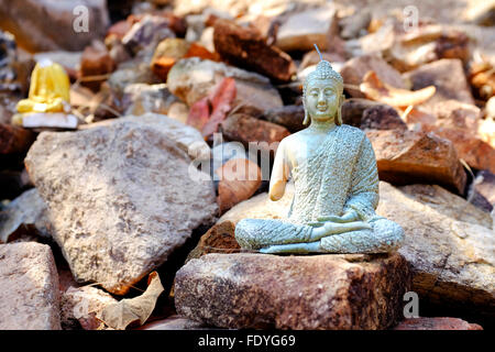 Figurine of Buddha in the Doi Suthep-Pui National Park, Chiang Mai, Thailand Stock Photo