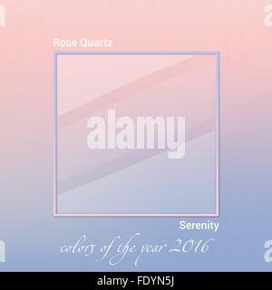 color of the year 2016. design trend colors. vector Stock Vector