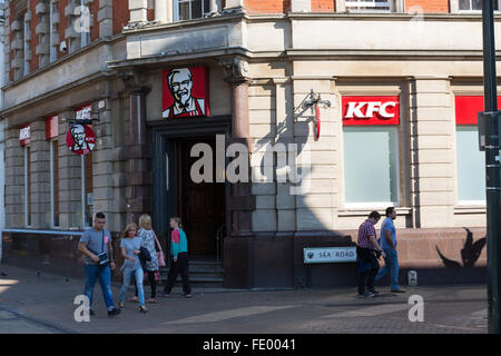 KFC restaurant in Boscombe Bournemouth Stock Photo