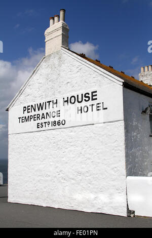 Pentwith House Temperance Hotel, Lands End, Cornwall Stock Photo