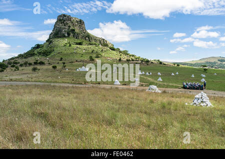 Isandlwana Hill site of Anglo Zulu battle 1879 KwaZulu-Natal South ...