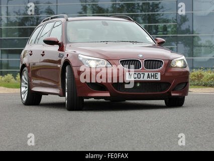 BMW M5, E60 shape (2003-2010) German performance car super saloon interior  Stock Photo - Alamy