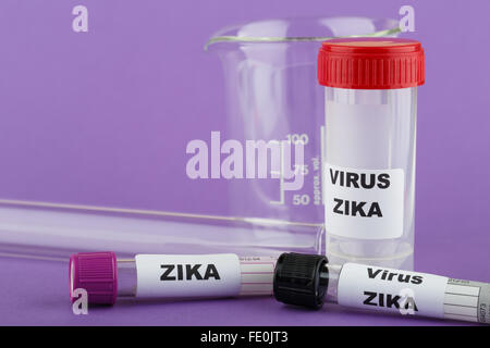 Zika virus concept photo with test tube on black background Stock Photo ...