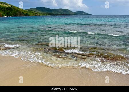 Tamarindo beach on Culebra island, Puerto Rico Stock Photo