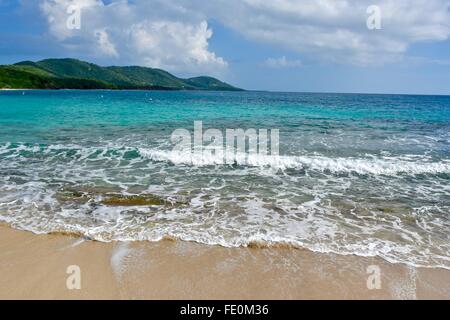 Tamarindo beach on Culebra island, Puerto Rico Stock Photo