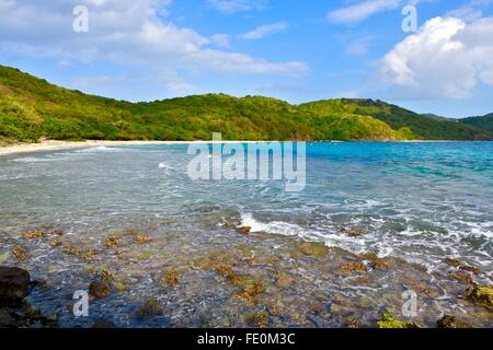 Tamarindo beach on Culebra island, Puerto Rico Stock Photo