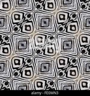 Artificial Zebra Leather Seamless Pattern Stock Photo