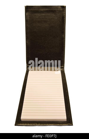 Small Old Blank Notebook Stock Photo