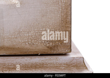 white Vintage old wardrobe texture Stock Photo