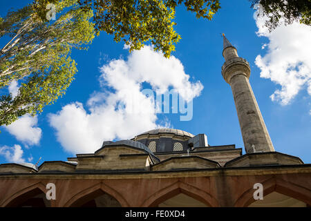 The Hadim Ibrahim Pasha Mosque, Hadim Ibrahim Pasa Camii, is a 16th-century Ottoman mosque located in the Silivrikapi neighborho Stock Photo