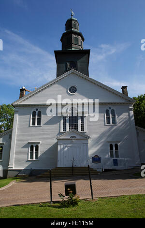 St Paul's Church in Halifax, Canada. The wooden church dates from the mid-18th century. Stock Photo