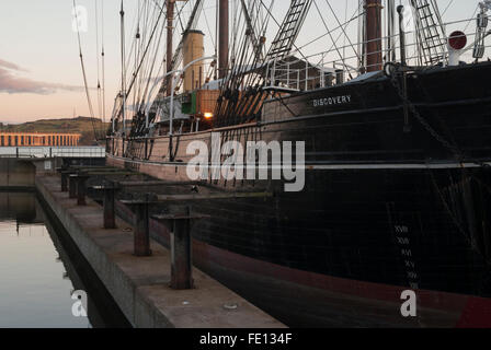 RRS Discovery, Discovery Point, Dundee, Scotland,UK. Stock Photo