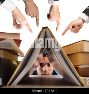 Reprimanded student Stock Photo