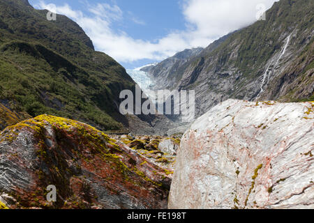 Franz Joseph Glacier, New Zealand Stock Photo