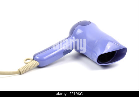 Hair Dryer isolated on white background Stock Photo