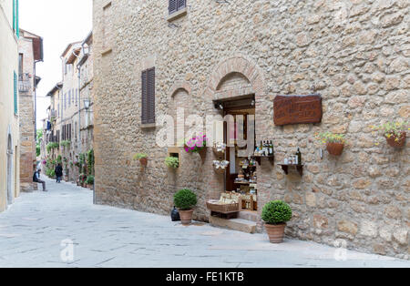 Pienza, Tuscany, Italy Stock Photo