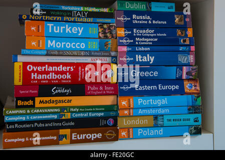 Travel guides Stock Photo