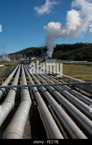 Wairakei is a geothermal power station in New Zealand supporting three to four per cent of the countries electricity.