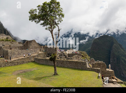 View of Machu Picchu, Peru Stock Photo