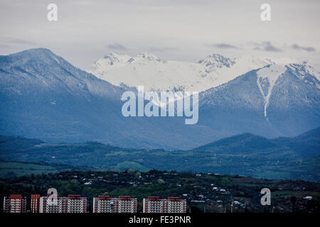 Caucasus Mountains Stock Photo