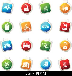 Coal Industry Icons Stock Vector Image & Art - Alamy