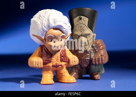 Arthur and Maltazard toy toys from a Mcdonalds Happy meal Stock Photo