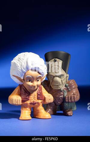 Arthur and Maltazard toy toys from a Mcdonalds Happy meal Stock Photo