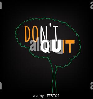 clever ideas in the brain Stock Vector