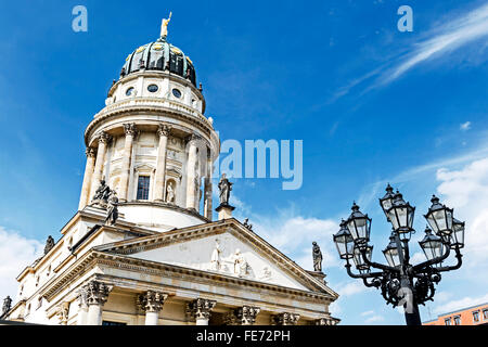 Berlin, Gendarmenmarkt:German Cathedral;Deutscher  Dom Stock Photo
