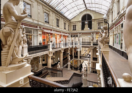 Passage Pommeraye 1843 Nantes French France ( Pommeraye is a small shopping mall in central Nantes, France, named after its property developer, Louis Pommeraye  ) Stock Photo