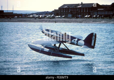 Schneider Trophy Race 1931. The Supermarine Rolls-Royce Seaplane S.6.B ...