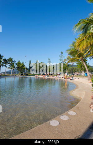 The Lagoon, Airlie Beach, Whitsunday Coast, Queensland, Australia Stock Photo