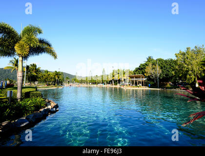 The Lagoon, Airlie Beach, Whitsunday Coast, Queensland, Australia Stock Photo