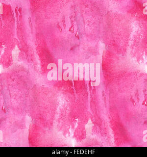seamless watercolor background pink abstract texture pattern, water art paper design    wallpaper Stock Photo