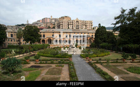 Villa del Principe, Palace of Andrea Doria in Genoa (formerly known as Prince's Palace) is one of the main historic buildings Stock Photo