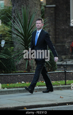 London, UK, 13th Oct 2015: Attorney General Jeremy Wright seen at 10 Downing Street in London Stock Photo