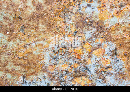 Colors and Porous Surface of Rust Stock Photo Stock Photo